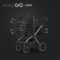 EasyGo Wózek dziecięcy Giro 2w1 Ebony Black