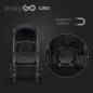 EasyGo Wózek dziecięcy Giro 2w1 Ebony Black