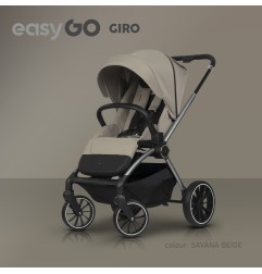 EasyGo Wózek dziecięcy Giro 2w1 Savana Beige