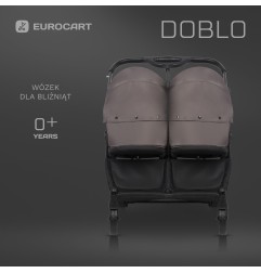 Euro-Cart Gondola miękka do wózka dziecięcego Doblo Taupe