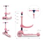 Milly Mally Scooter Fuzzy Pink Milly Mally Scooter Fuzzy Pink