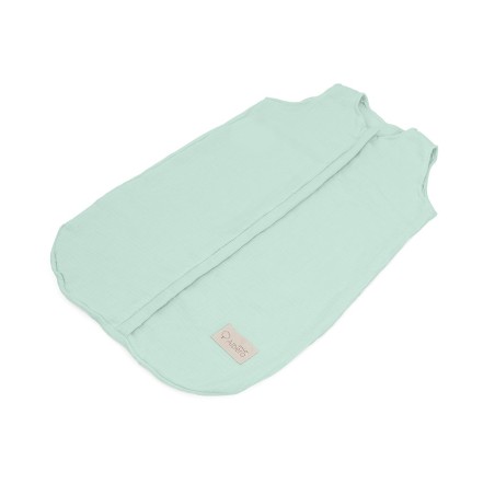 Albero Mio śpiworek niemowlęcy do spania S Miętowy 0,5 TOG muślinowy