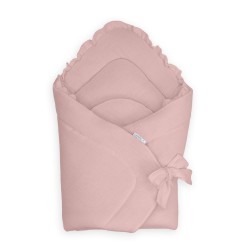 Albero Mio Rożek niemowlęcy muślinowy Cotton color róż