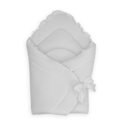 Albero Mio Rożek niemowlęcy muślinowy Cotton color popiel