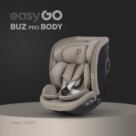 Fotelik samochodowy EasyGo Buz Pro Body Taupe