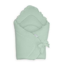 Albero Mio Rożek niemowlęcy muślinowy Cotton color zieleń