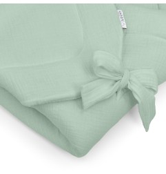 Albero Mio Rożek niemowlęcy muślinowy Cotton color zieleń