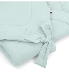 Albero Mio Rożek niemowlęcy muślinowy Miętowy