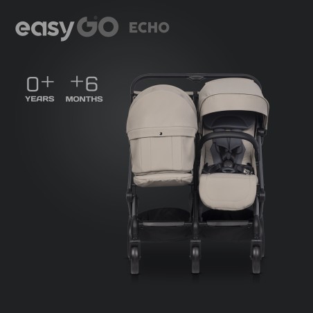 EasyGo Gondola miękka do wózka dziecięcego Echo Savana Beige