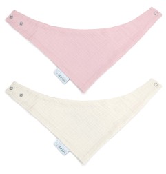 Albero Mio apaszko-bandanka muślinowa Lukrowy