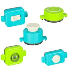 Mały elektryk elektronik zestaw edukacyjny 45 elementów + 12 kart