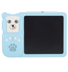 Nauka języka angielskiego czytnik kart do nauki słówek fiszki znikopis niebieski