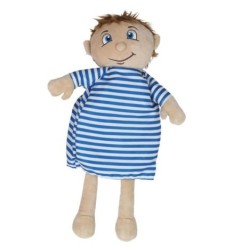 Lalka maskotka nauka anatomii chłopiec