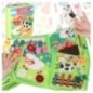 Książeczka sensoryczna edukacyjna manipulacyjna farma