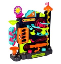 Gra zręcznościowa tor kulkowy z przeszkodami dla kulek