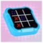 Kółko krzyżyk gra elektroniczna logiczna tic tac toe konsola przenośna niebieska Kółko krzyżyk gra elektroniczna logiczna tic tac toe konsola przenośna niebieska