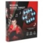 Tarcza bokserska treningowa na ścianę trenażer muzyka LED USB rękawice