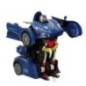 Samochód zdalnie sterowany Transformer Revolt TRANSFORMING ROBOT RACER niebieski