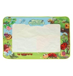 Mata wodna do malowania rysowania wodą mazaki pieczątki szablony wałek 120x90cm łąka