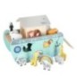 Sorter drewniany Lulilo Arka Noego statek zwierzątka 9 elementów Sorter drewniany Lulilo Arka Noego statek zwierzątka 9 elementów