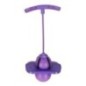 Skoczek dla dzieci pogo równowaga jumper fioletowy