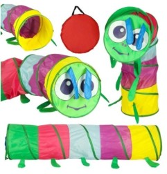 Namiot tunel dla dzieci ogrodowy tor samorozkładający do domu ogrodu duży składany gąsienica