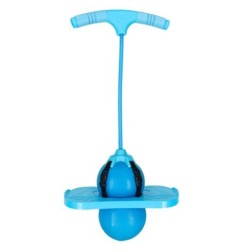 Skoczek dla dzieci pogo równowaga jumper niebieski