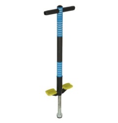 Skoczek drążek do skakania pogo z regulacją niebieski