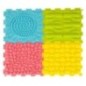 Mata sensoryczna puzzle montessori do masażu stóp 8 elementów pastelowe