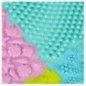 Mata sensoryczna puzzle montessori do masażu stóp 8 elementów pastelowe