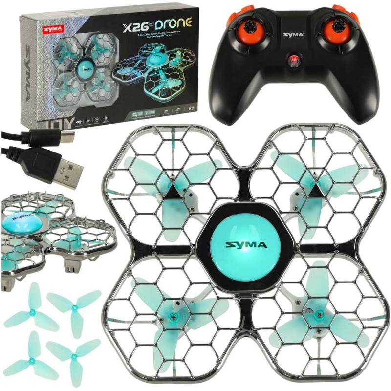 Dron RC Syma X26PRO 2.4GHz Wi-Fi czarny