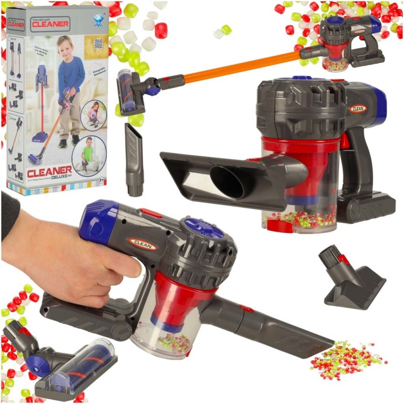 Odkurzacz dla dzieci pionowy z funkcją ssania 3w1