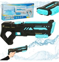 Pistolet karabin na wodę elektryczny mocny profesjonalny broń wodna dla dzieci czarny