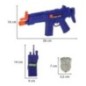 Zestaw policyjny małego policjanta pistolet karabin maska kajdanki akcesoria policyjne
