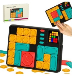 Gra logiczna łamigłówka elektroniczna przesuwna 500 poziomów