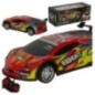Samochód RC sportowy zdalnie sterowany na pilot auto wyścigowe drift z LED światłami czerwony