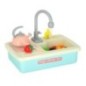 Zlewozmywak zlew do mycia naczyń dla dzieci z akcesoriami leci woda niebieski