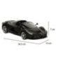 Samochód zdalnie sterowany Rastar 75800 Ferrari LaFerrari Aperta 1:14 czarny