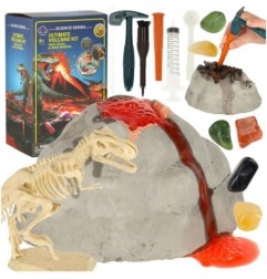 Zestaw edukacyjny do eksperymentów naukowych wulkan lawa