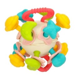 Zabawka sensoryczna gryzak dla niemowląt kula Bibi-inn