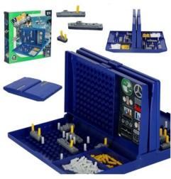 Statki okręty bitwa morska gra strategiczna logiczna w walizce