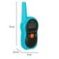 Walkie Talkie krótkofalówki dla dzieci zasięg 3km zestaw 2 szt.