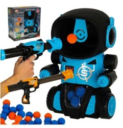 Gra zręcznościowa robot strzelanie do celu gra + 2x pistolet + kulki