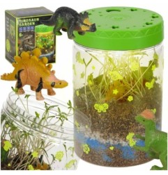 Hodowla dinozaurów terrarium projektor z lampką nocną LED