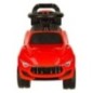 Jeździk pchacz samochód auto z dźwiękiem i światłami czerwony