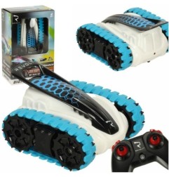 Zdalnie sterowany pojazd gąsiennicowy RC REVOLT TG1006 High-Performance Track Racer 2.4GHz LED Off-Road niebieski