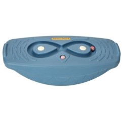 Deska do balansowania bujania równoważnia z labiryntem bujak balansowy dla dzieci granatowa