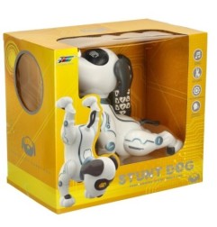 Pies piesek interaktywny zdalnie sterowany na pilota RC robot skacze śpiewa