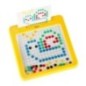 Tablica magnetyczna montessori mozaika kolorowe kropki żółta 26 x 26 cm