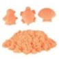 Piasek sensoryczny dla dzieci 1kg w woreczku pomarańczowy